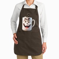 Crazy Face Coffee Character Apron