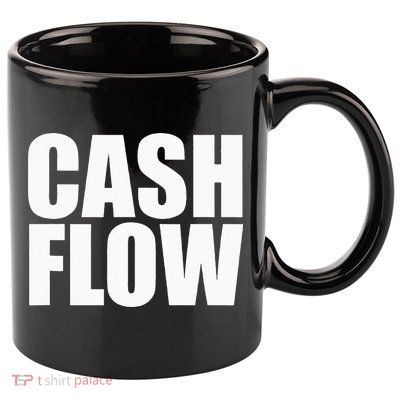 Cash Flow 11oz C Handle Ceramic Mug