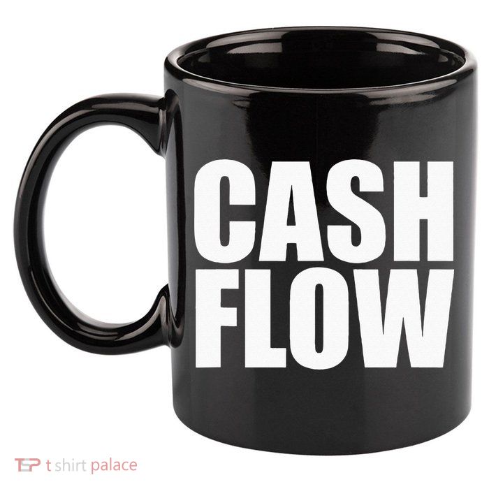 Cash Flow 11oz C Handle Ceramic Mug