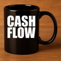 Cash Flow 11oz C Handle Ceramic Mug