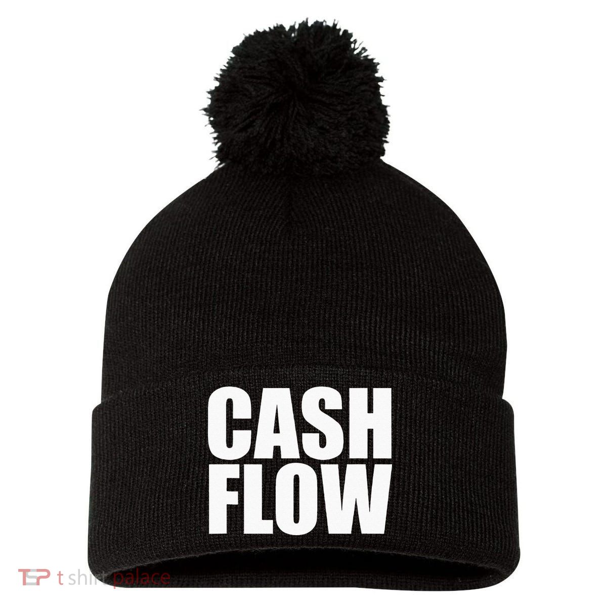 Cash Flow Pom Pom 12in Knit Beanie