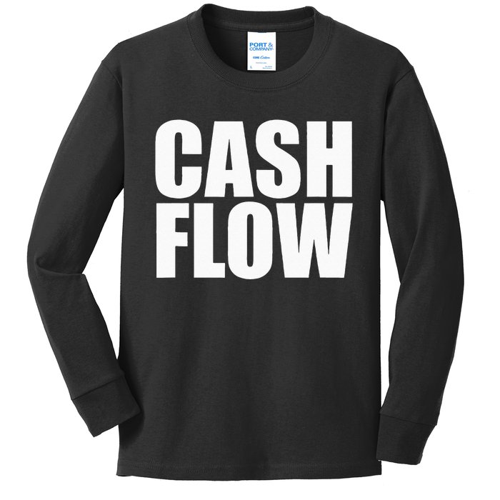 Cash Flow Kids Long Sleeve Shirt