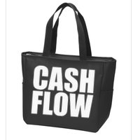 Cash Flow Zip Tote Bag