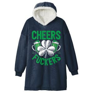 Cheers Fuckers Hooded Wearable Blanket