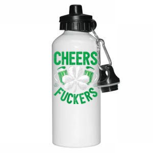 Cheers Fuckers Aluminum Water Bottle