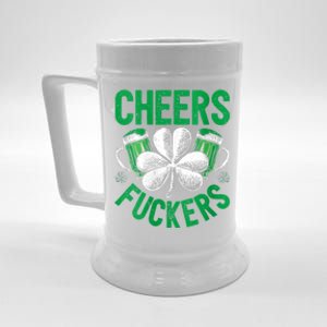 Cheers Fuckers Beer Stein