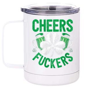 Cheers Fuckers 12 oz Stainless Steel Tumbler Cup