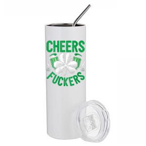 Cheers Fuckers Stainless Steel Tumbler