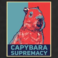 Capybaras Funny Capibara Rodent Things I Do In My Spare Time  Garment-Dyed Fleece Hoodie