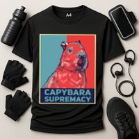 Capybaras Funny Capibara Rodent Things I Do In My Spare Time  Performance Shirt