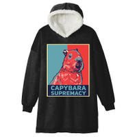 Capybaras Funny Capibara Rodent Things I Do In My Spare Time  Hooded Wearable Blanket