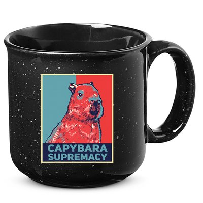 Capybaras Funny Capibara Rodent Things I Do In My Spare Time  15oz Campfire Ceramic Mug