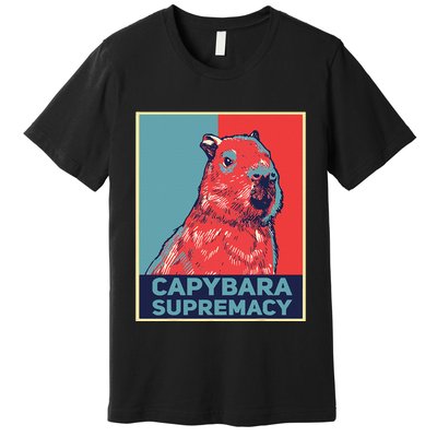 Capybaras Funny Capibara Rodent Things I Do In My Spare Time  Premium T-Shirt
