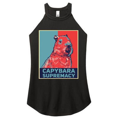 Capybaras Funny Capibara Rodent Things I Do In My Spare Time  Women's Perfect Tri Rocker Tank