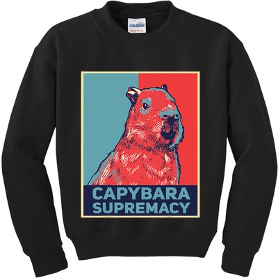 Capybaras Funny Capibara Rodent Things I Do In My Spare Time  Kids Sweatshirt