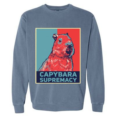 Capybaras Funny Capibara Rodent Things I Do In My Spare Time  Garment-Dyed Sweatshirt