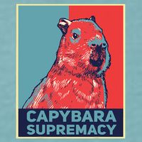 Capybaras Funny Capibara Rodent Things I Do In My Spare Time  Sueded Cloud Jersey T-Shirt