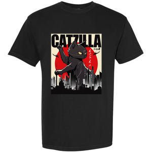 Catzilla Funny Cat Funny Cat Lover animal Garment-Dyed Heavyweight T-Shirt