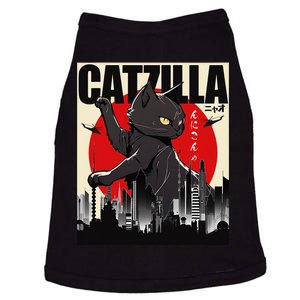 Catzilla Funny Cat Funny Cat Lover animal Doggie Tank