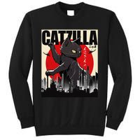 Catzilla Funny Cat Funny Cat Lover animal Sweatshirt