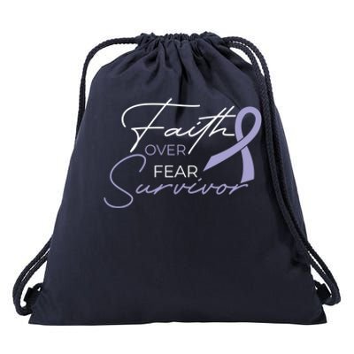 Cancer Fight Cancer Ribbon Gift Drawstring Bag