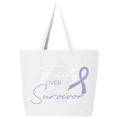 Cancer Fight Cancer Ribbon Gift 25L Jumbo Tote