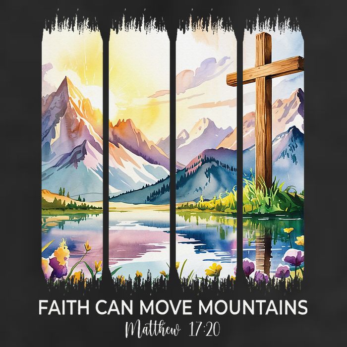 Cute Faith Can Move Mountains Christian Women Teen Mom Hat