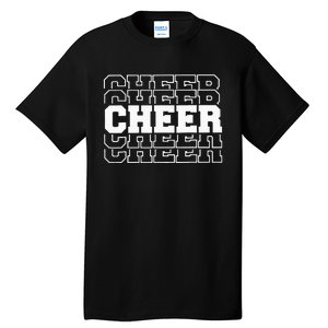 Cheerleading For Cheerleader Squad Girl Teen Cheer Practice Tall T-Shirt