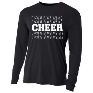 Cheerleading For Cheerleader Squad Girl Teen Cheer Practice Cooling Performance Long Sleeve Crew