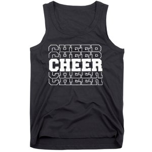 Cheerleading For Cheerleader Squad Girl Teen Cheer Practice Tank Top