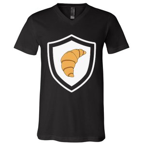 Croissant Funny Croissant Lover France V-Neck T-Shirt