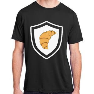 Croissant Funny Croissant Lover France Adult ChromaSoft Performance T-Shirt