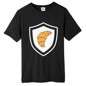 Croissant Funny Croissant Lover France Tall Fusion ChromaSoft Performance T-Shirt