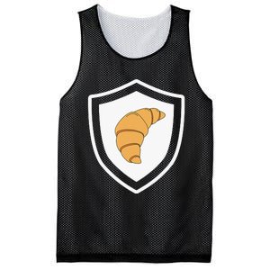 Croissant Funny Croissant Lover France Mesh Reversible Basketball Jersey Tank