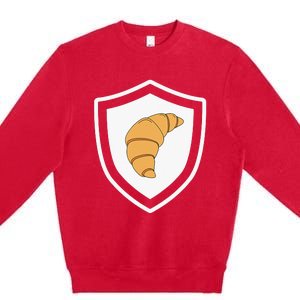 Croissant Funny Croissant Lover France Premium Crewneck Sweatshirt