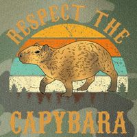Capybara Funny Capybara Legacy Tie Dye Trucker Hat