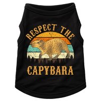 Capybara Funny Capybara Doggie Tank