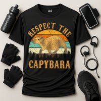 Capybara Funny Capybara Cooling Performance Crew T-Shirt