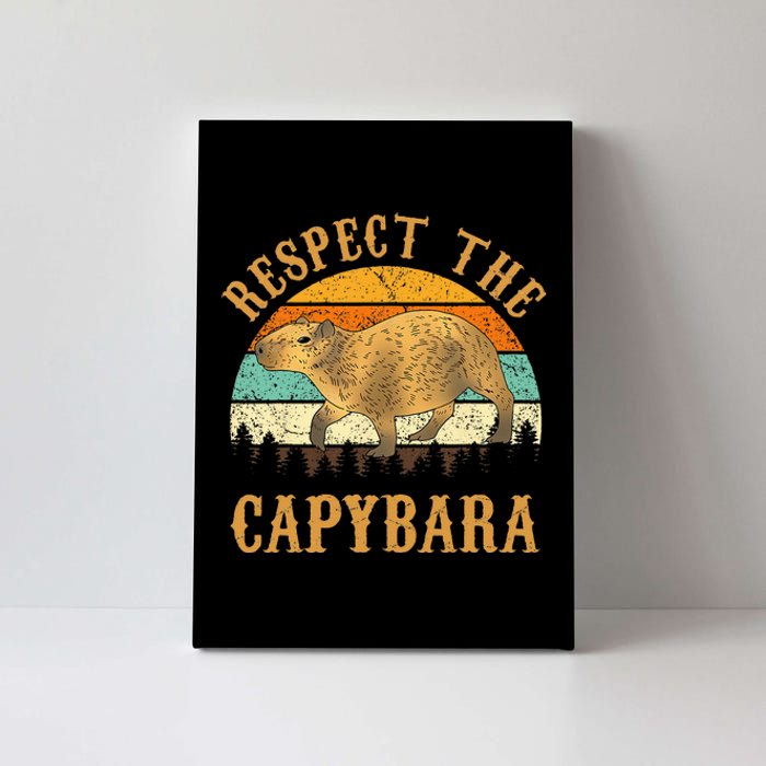 Capybara Funny Capybara Canvas