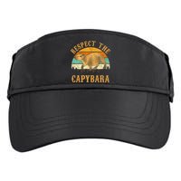 Capybara Funny Capybara Adult Drive Performance Visor