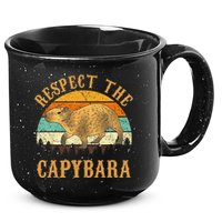 Capybara Funny Capybara 15oz Campfire Ceramic Mug