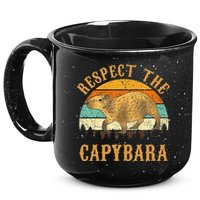 Capybara Funny Capybara 15oz Campfire Ceramic Mug