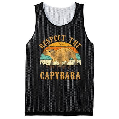 Capybara Funny Capybara Mesh Reversible Basketball Jersey Tank