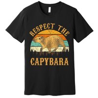 Capybara Funny Capybara Premium T-Shirt