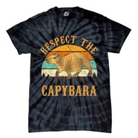 Capybara Funny Capybara Tie-Dye T-Shirt