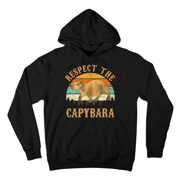 Capybara Funny Capybara Tall Hoodie