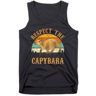 Capybara Funny Capybara Tank Top