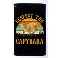 Capybara Funny Capybara Golf Towel