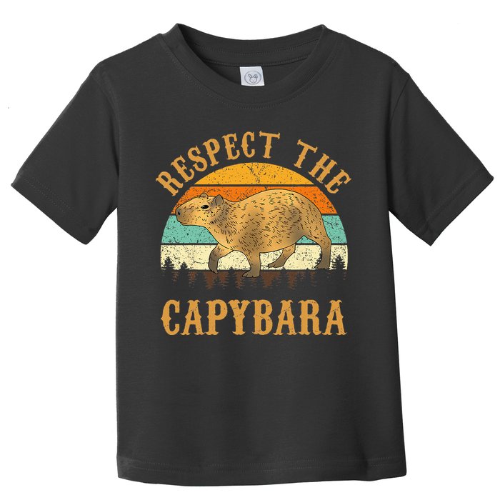 Capybara Funny Capybara Toddler T-Shirt