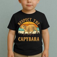 Capybara Funny Capybara Toddler T-Shirt